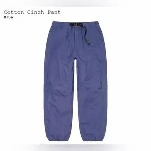 Supreme | Pants | Supreme Cotton Cinch Pant Fw22 Blue Size Large 